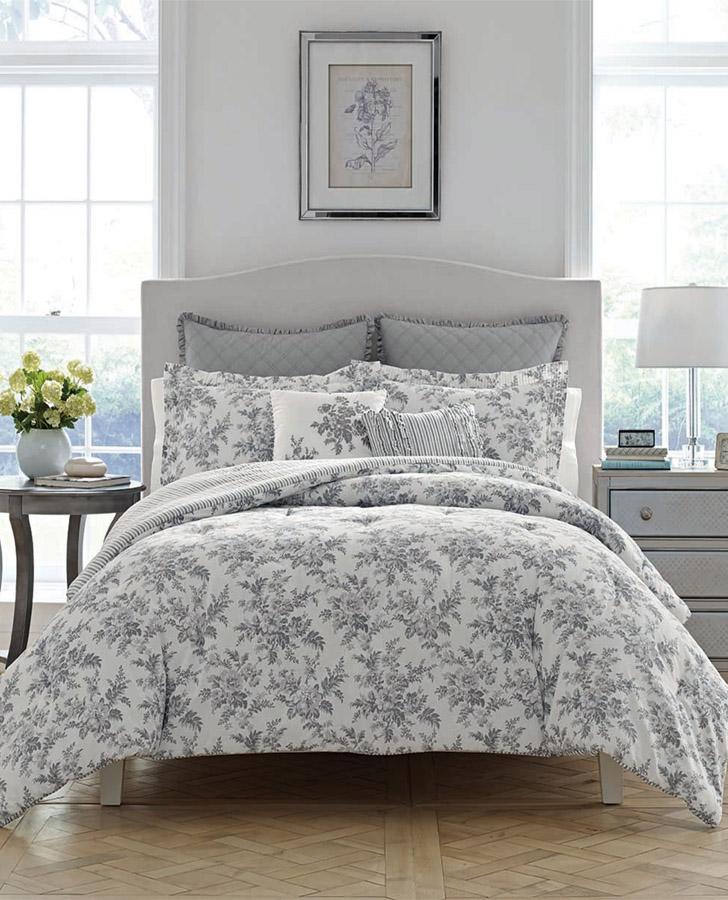 7 piece bed in bag comforter sets on sale! Queen, double, king