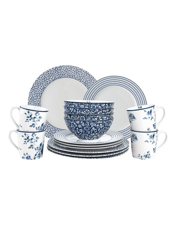 Blueprint Collection 16pc Dinnerware Accent Plate) (9\