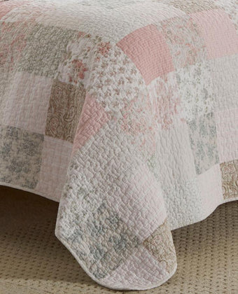 Celina Patchwork Quilt - Laura Ashley