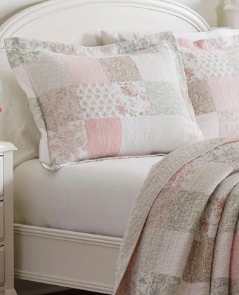 Celina Patchwork Quilt - Laura Ashley