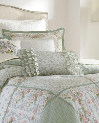 Harper Ruffled Breakfast Pillow - Laura Ashley