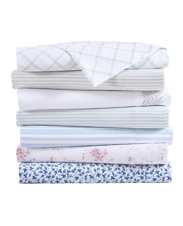 Amberley Soft Blue Reversible Quilt Bonus Set