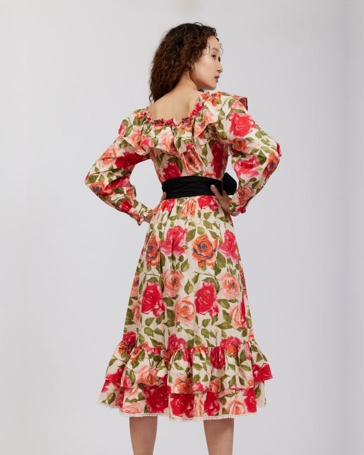 Tea 2024 rose dress